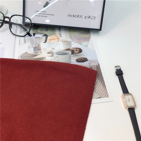 ♥️Red Thick Sweater Dress - Picture 9 of 9